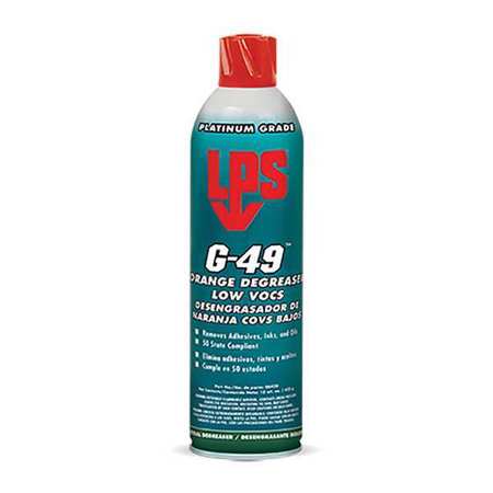 LPS Degreaser, 15 Oz Aerosol Can, Liquid, Clear Water-White 06420