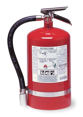 Kidde Fire Extinguisher, 1A:10B:C, Halotron, 11 lb PROPLUS11HM