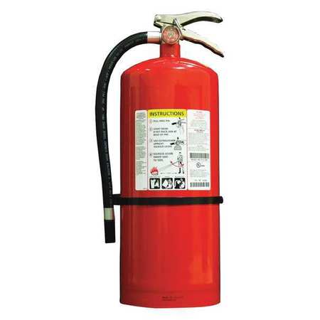 Kidde Fire Extinguisher, Class ABC, UL Rating 6A:120B:C, Rechargeable, 20 lb capacity, 20 ft Range PROPLUS 20