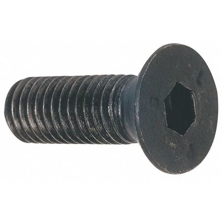 Zoro Select M2.5-0.45 Socket Head Cap Screw, Black Oxide Steel, 16 mm Length, 25 PK FHS1002516-025P1