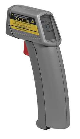 Raytek Infrared Thermometer, LCD, 0 Degrees  to 750 Degrees F, Single Dot Laser Sighting RAYMT4U
