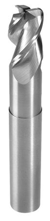 ONSRUD 3/8" Three Flute Routing End Mill Square, 2-1/4" Neck AMC709852