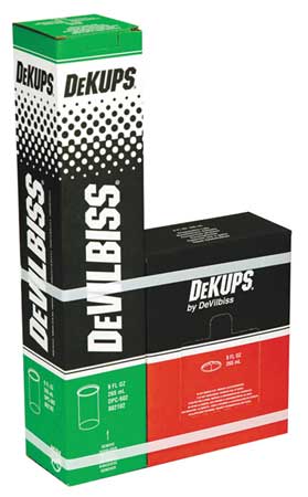 Devilbiss Disposable Liners Kit, 9Oz, Pk32 DPC-602