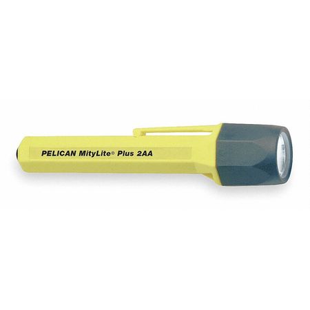 Pelican Yellow No Xenon Industrial Handheld Flashlight, 10 lm 2340-010-245-G
