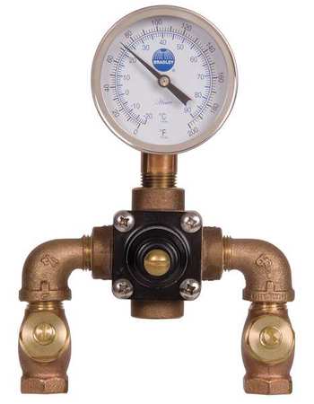 BRADLEY Mixing Valve, Bronze, 7 gpm S19-2000