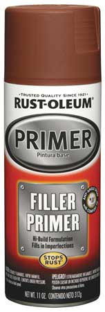 Rust-Oleum Automotive Filler Primer, Red, 11 oz. 249320