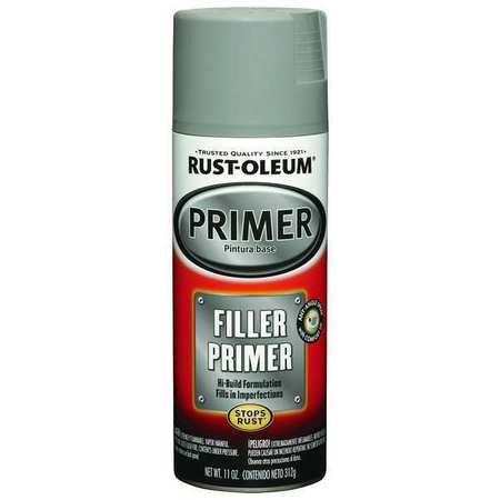 Rust-Oleum Automotive Filler Primer, Gray, 11 oz. 249279