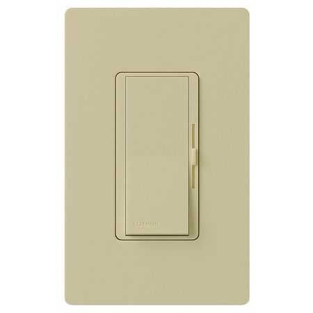 Lutron Lighting Dimmer, Slide, 1-Pole, Decora DV-600P-IV