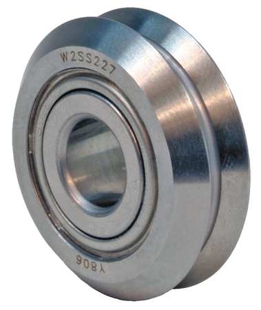 BISHOP-WISECARVER High Temp Guide Wheel, Size 4 W4SS227