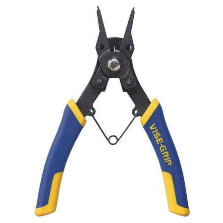 IRWIN Snap Ring Pliers, 6-1/2", Convertible 2078900