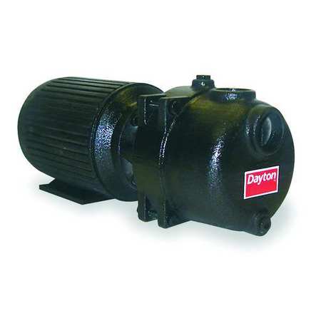 Dayton Sewage/Trash Pump, 3 HP 4YU36