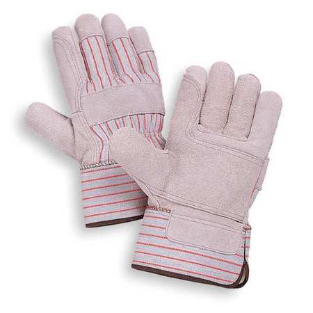 CONDOR Leather Gloves, Safety, S, PR 2MDC6