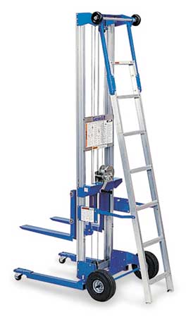 Genie Genie Lift Ladder, Aluminum 37251-SGT