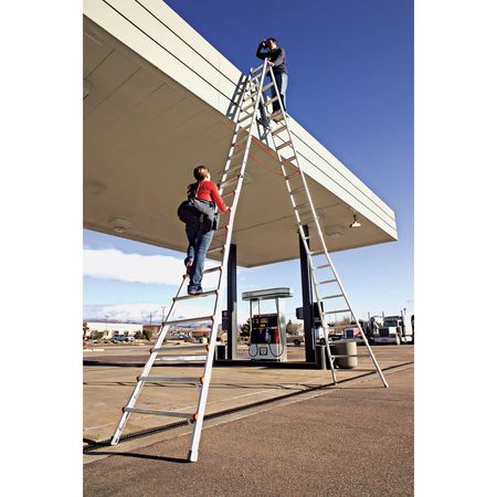 Little Giant Ladders 20-1/2ft. Telescoping Step Ladder, IA, Alm 10121