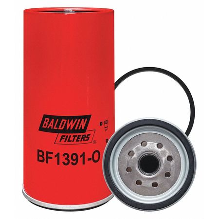 Baldwin Filters Fuel Filter, 8-21/32 x 4-1/4 x 8-21/32 In BF1391-O