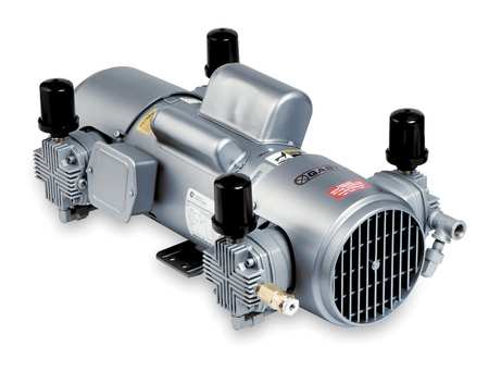 GAST Piston Air Compressor/Vacuum Pump, 2HP 8HDM-251-M853