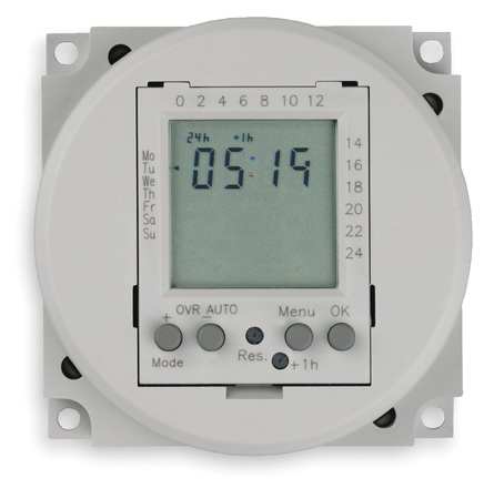 Intermatic Electronic Timer, 24 hr/7 Days, SPDT-NO/NC FM1D20-120U