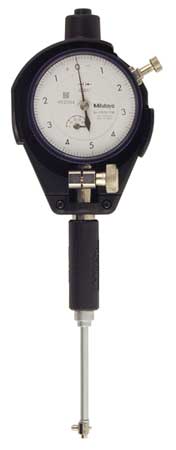 Mitutoyo Dial Bore Gage, 0.24-0.4, 2 In Probe 511-212-20