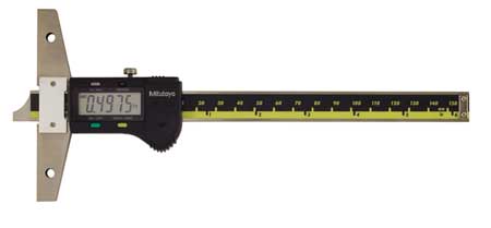 Mitutoyo Electronic Digital Depth Gage, 0 to 6 In 571-211-30