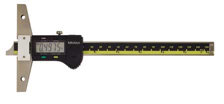 MITUTOYO Electronic Digital Depth Gage, 0 to 6 In 571-211-30