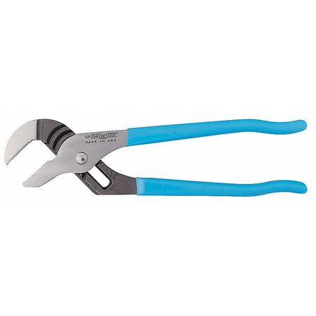 Channellock 10 in Straight Jaw Tongue and Groove Plier, Serrated 430