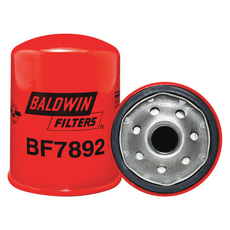 BALDWIN FILTERS Fuel Filter, 4-3/32 x 3-1/32 x 4-3/32 In BF7892