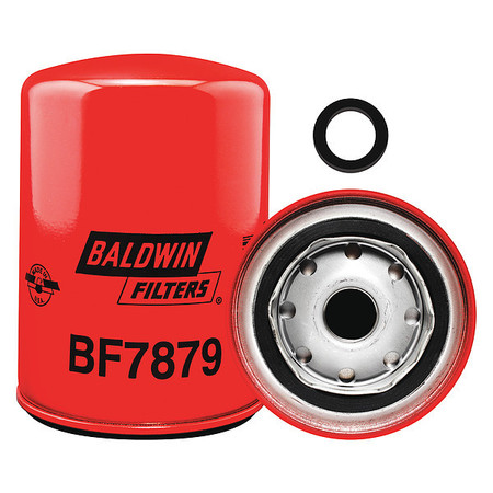 Baldwin Filters Fuel Filter, 5-13/32x3-11/16x5-13/32 In BF7879