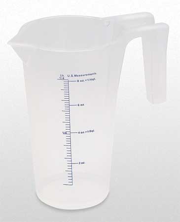 FUNNEL KING Measuring Container, Fixed Spout, 250 ML 94110