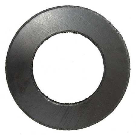 Zoro Select Flange Gasket, Ring, 4 In, Graphite FLEXIGRAF-RG-0150-062-0400