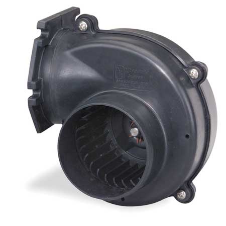 JABSCO Round OEM Blower, 4200 RPM, 1 Phase, Direct, Reinforced Plastic 35115-7020