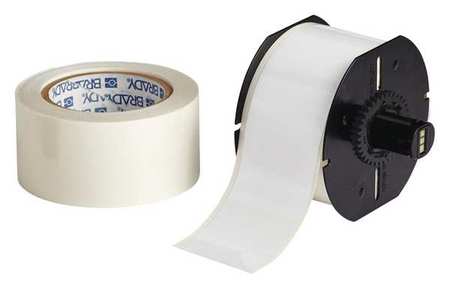 BRADY Tape, White, Labels/Roll: Continuous B30C-2250-483WT-KT