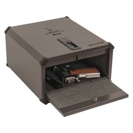 Liberty Safe Biometric Valuables Vault, 13.8 lb, Not Rated Fire Rating HDX-250