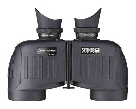 Steiner Optics Commander Binocular, 7x Magnification, Porro Prism, 438 ft @ 1000 yd Field of View 2304