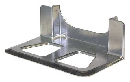 B & P MANUFACTURING Nose Plate, Aluminum, 14 in. x 7-1/2 in. 2002-CA1