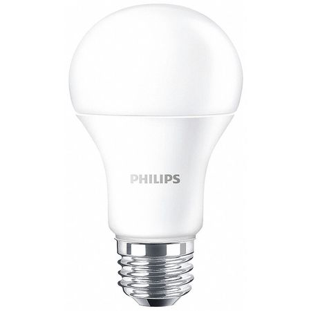 Signify LED Lamp, 450 lm, 8.0W, A-Shape, 5000K 455600