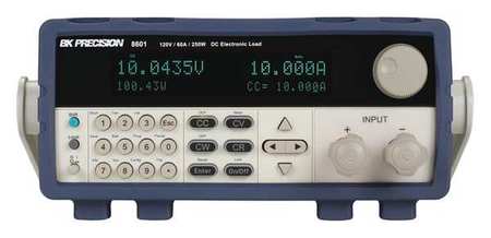 B&K Precision DC Electronic Load, 120V, 0 to 60A, 250W 8601