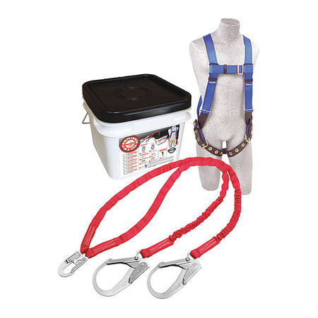 3M Dbi-Sala Roofer's Fall Protection Kit, Size: Universal 2199817