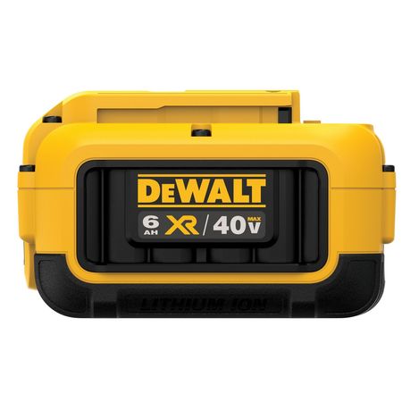 Dewalt 40.0V Li-Ion Battery, 6.0Ah Capacity DCB406