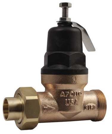 APOLLO VALVES Water Pressure Reducing Valve, 1/2 In. 36ELF12301S