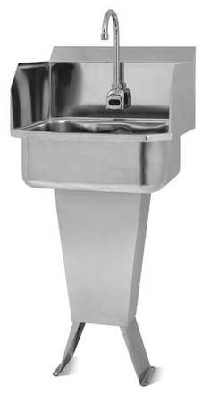 SANI-LAV Hand Sink, With Faucet, 19 In. L, 18 In. W ES2-503L