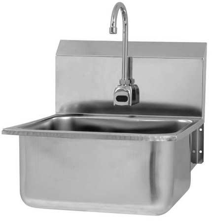 SANI-LAV Hand Sink, With Faucet, 21 In. L, 20 In. W ES2-525L