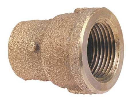 NIBCO Reducing Adapter, Low-Lead Cast Bronze 703R-LF 3/4X3/8