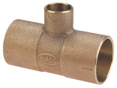 NIBCO Reducing Tee, Low-Lead Cast Bronze 711RR-LF 11/4X1/2X1