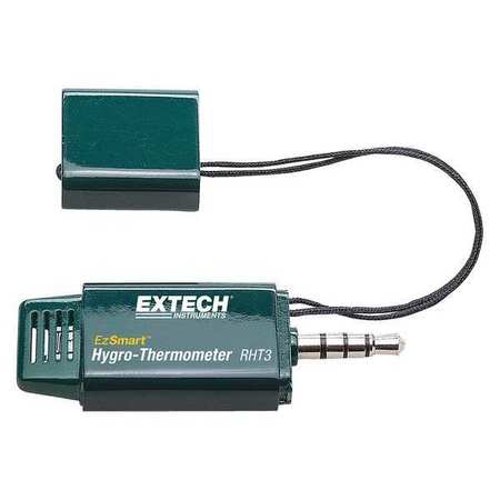EXTECH Hygro Thermometer, With Protective Cap RHT3