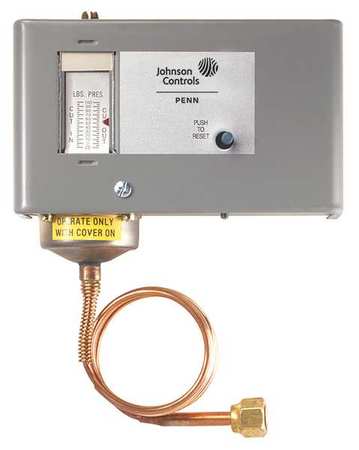 JOHNSON CONTROLS Pressure Control, Time Delay P29NC-2C