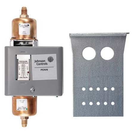 JOHNSON CONTROLS Differential Pressure Control, SPDT P74FA-1C