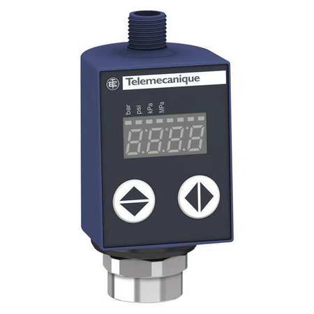 TELEMECANIQUE SENSORS Fluid/Air Pressure Sensor, 0 to 8702 psi XMLR600M0T25