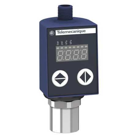 TELEMECANIQUE SENSORS Fluid and Air Pressure Sensor, 4 Pin M12 XMLR010G0T26