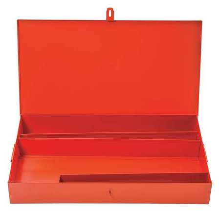 Proto Socket Set Box, Steel, Red, 27 in W x 15-1/4 in D x 5-1/2 in H J5697R