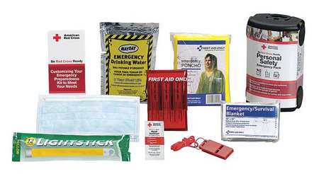 FIRST AID ONLY First Aid Kit, Plastic, 25 Pieces RC-612